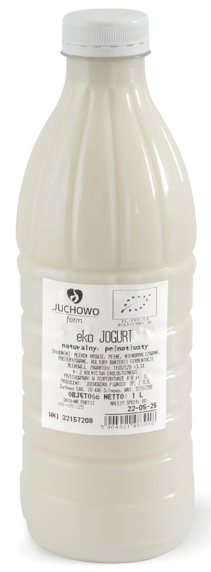 Jogurt Naturalny 3,5 % z Mleka A2 BIO 1 l